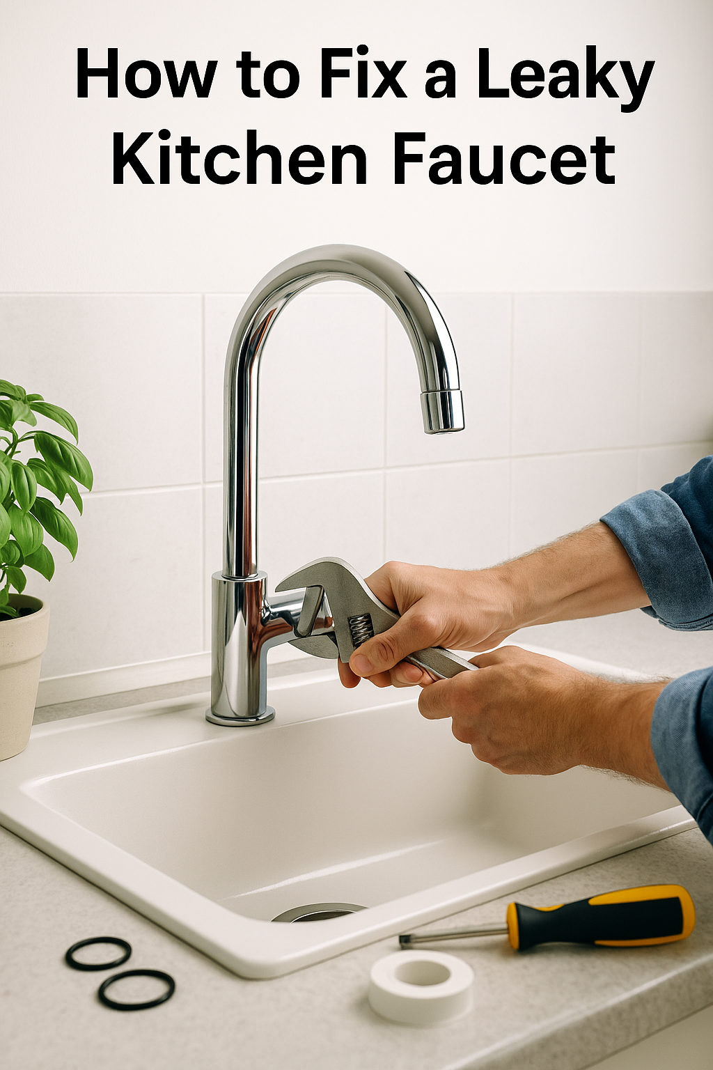 How to Fix a Leaky Kitchen Faucet in 5 Easy Steps