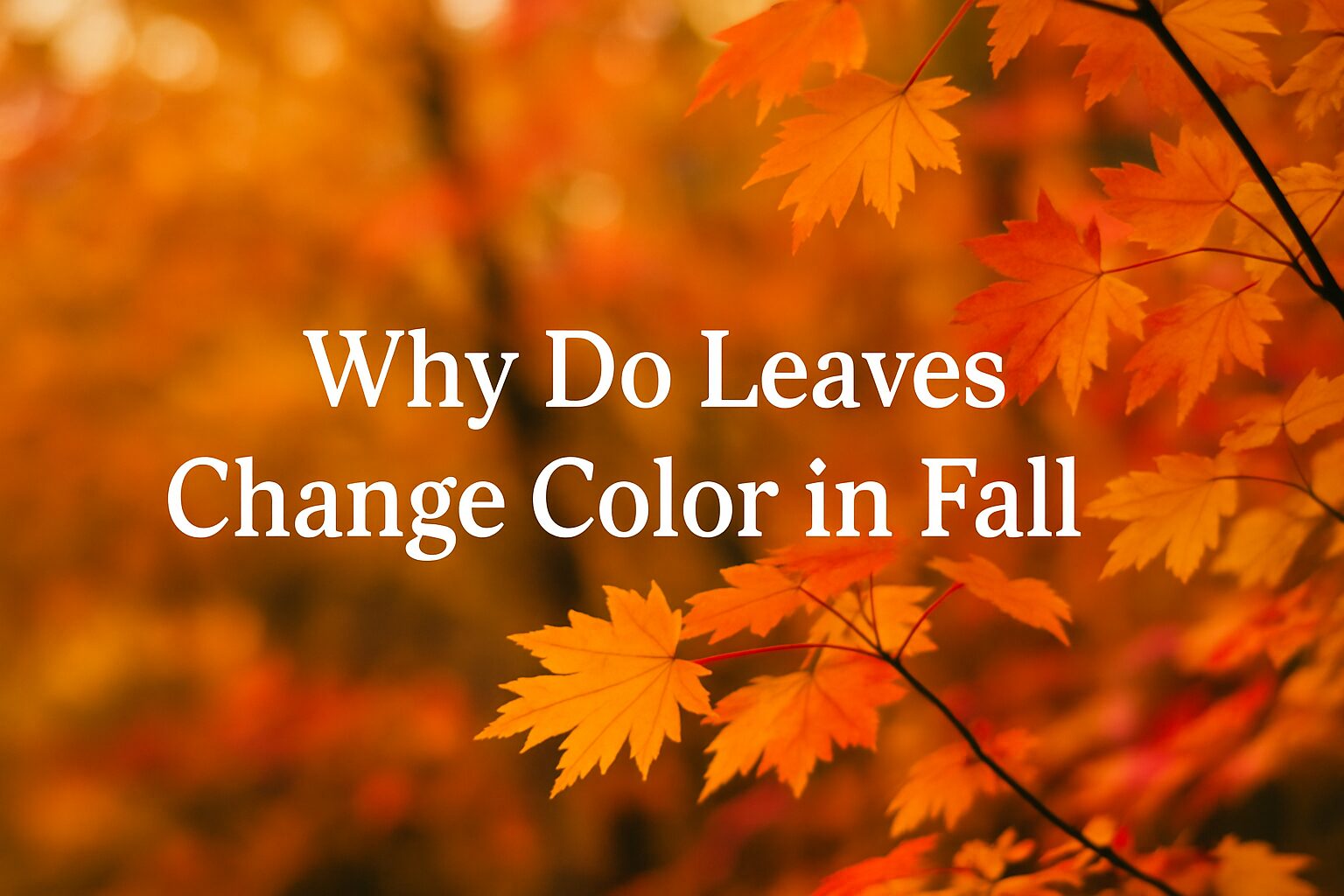 🍁 7 Amazing Reasons why do leaves change color in fall